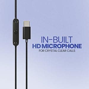 UBON TC-286 in-Ear Wired USB Universal Type C Interface Earphones with ...