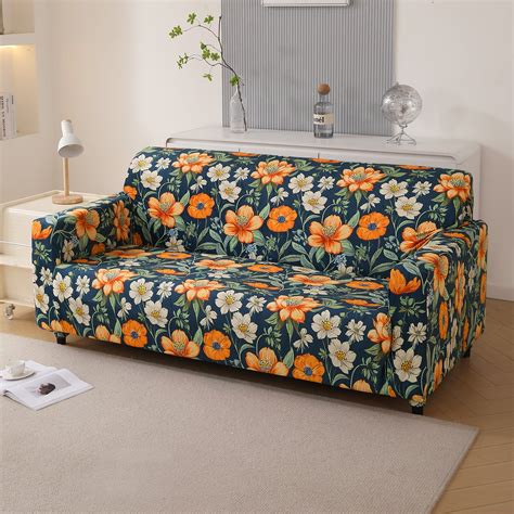 Buy Elastic Velvet Sofa Covers | Premium & Stretchable | HOKIPO ...