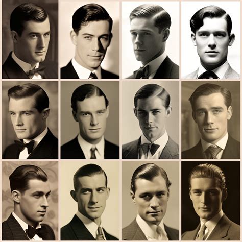 1920s Hairstyles Men