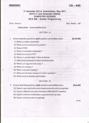 PBC Model Question Papers - Professional and Business Communication ...