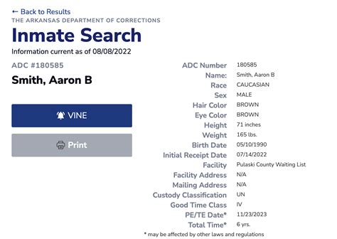 A Guide To The Unknown: Adc Inmate Search For The Uninitiated - Jhu ...
