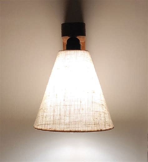 Terzo Brown Wooden Wall Light (BULB NOT INCLUDED)