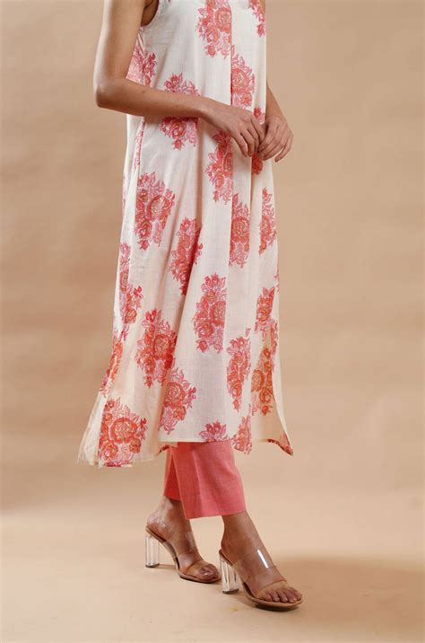 Summer Bloom Soft Cotton Kurta Set – Cyan India