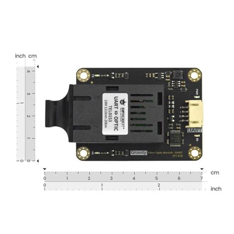 DFRobot Gravity UART Fiber Optic Transceiver Module – Robocraze