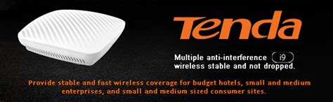 Tenda i9 Wireless 300Mbps Ceiling Mountable Access Point up to 25 Users
