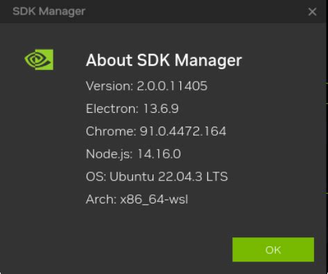 SDK Manager Settings — SDK Manager