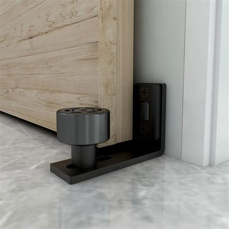 Buy CCJH Sliding Barn Door Floor Guide Adjustable Wall Mounted Bottom ...