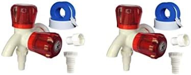 WATERTEC Engineering Polymer Washing Machine Tap With 3 Style Nozzles ...