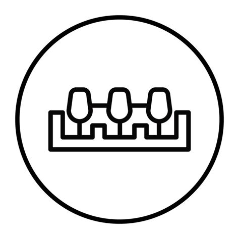 Cinema chairs vector icons | Premium Vector