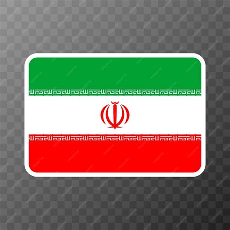 Colores oficiales de la bandera de Irán y proporción ilustración ...