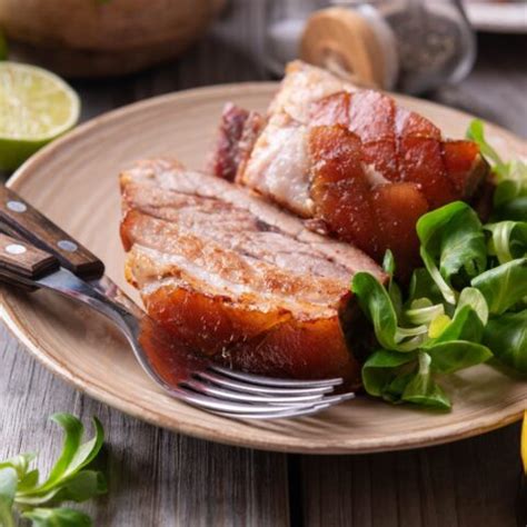 Roasted Pork Belly Recipe Easy Simple 的图像结果