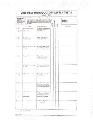 Image result for USDF Intro Test A