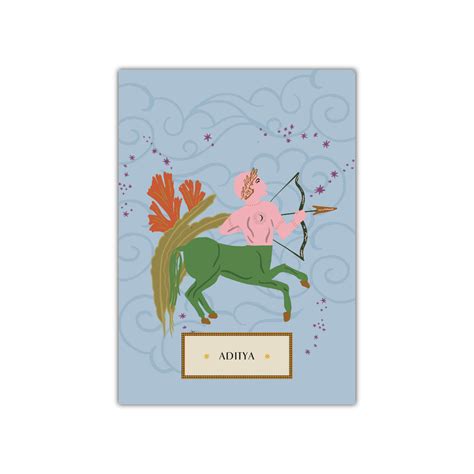 Sagittarius Zodiac Personalised Folder | Dots & Doodles – Dots and ...