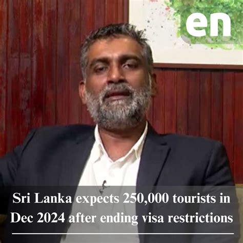 Sri Lanka's inbound tourist arrivals could reach beyond 1.9 Mn mark by ...
