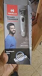 Havells Bt5100C Rechargeable Beard Trimmer with Hypoallergenic Blades ...