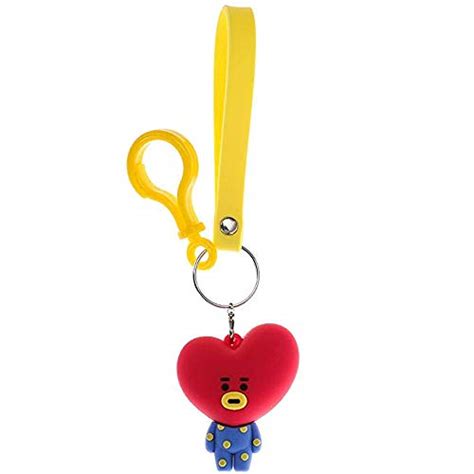 PALAY® Kpop BTS Bangtan Boys New Hot Cute Cartoon Keychain BTS Key Ring ...
