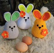 Image result for Stuffed Easter Bunnies Crochet