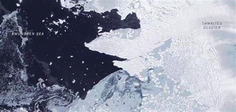 [转载]南极巨大冰架崩塌后什么样？NASA拍下第一张实景图_用户6147644756_新浪博客