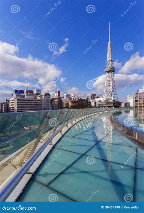 Nagoya Television Tower in Sakae District Editorial Stock Photo - Image ...