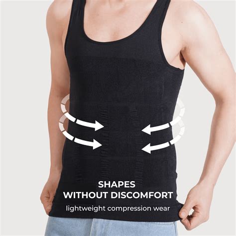 Men’s Slimming Compression Tank – Hemisphere | Balance Your Life