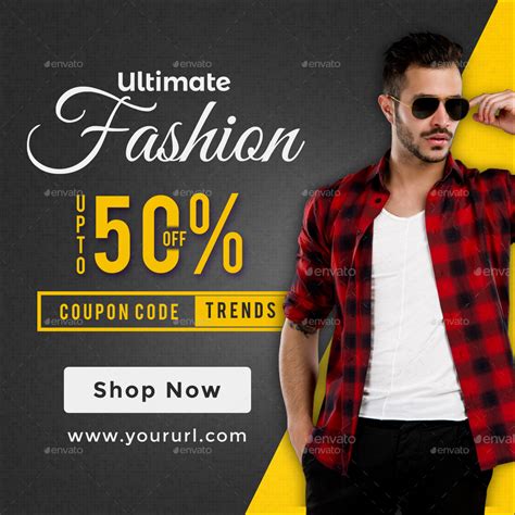 Mens Clothing Poster Design Maker at Benjamin Marcial blog