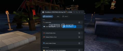 Go Mining Script 的图像结果