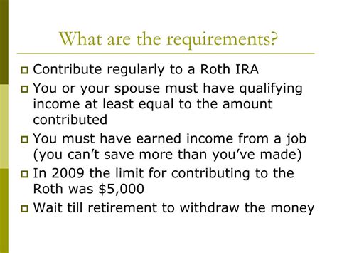 PPT - Roth IRA's PowerPoint Presentation, free download - ID:5060381