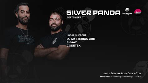 Silver Panda music live in Bahrain, Elite Seef Residence & Hotel ...