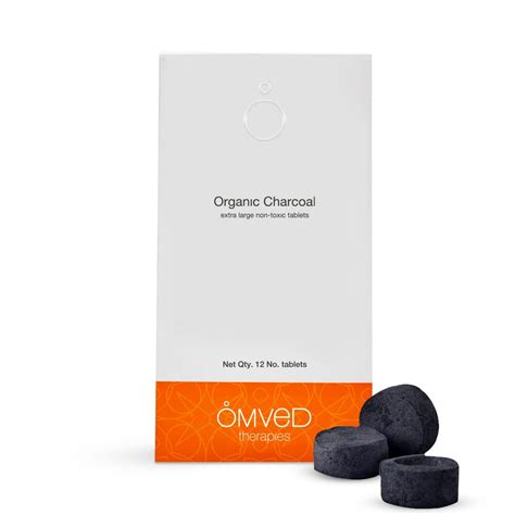 Omved Organic Charcoal Tablets for Burning Dhoop, Multipurpose Use ...