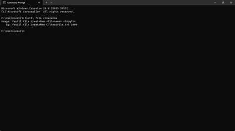 Image result for How to Create File in Command Prompt