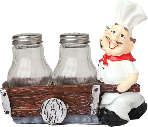 Buy Treo by Milton Seasons Salt and Pepper with Stand Set of 2, Red ...