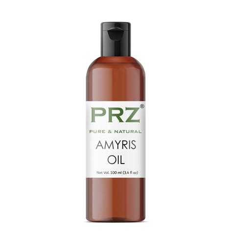 PRZ Amyris Essential Oil - Pure Natural Therapeutic Grade Oil for Skin ...