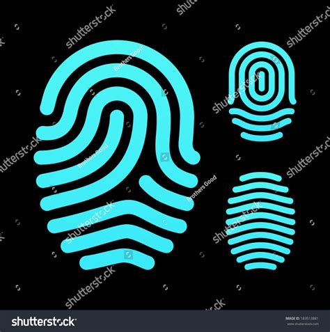 Whorl Fingerprint Pattern