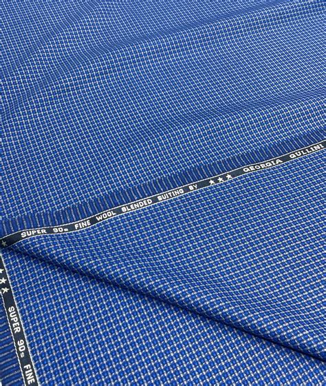 Super 90's Counts Luxury Suiting Fabric by Georgio Gullini – House of ...