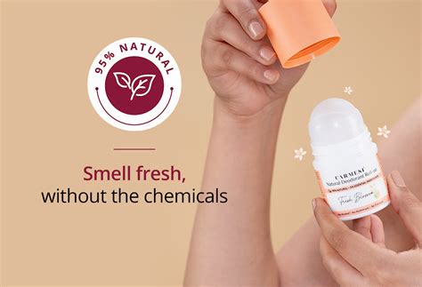 Carmesi Natural Deo Roll On & Underarm Deodorant