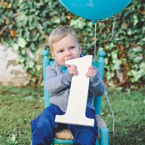 Buy One Sign Number 1 Baby Photo Prop for First Birthday Babies ...