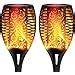 XERGY Solar Lights Outdoor Waterproof Dancing Fire Mashaal Flame Torch ...