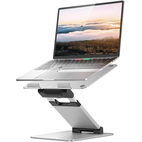 Nulaxy Laptop Stand, Ergonomic Sit to Stand Laptop Holder Convertor ...