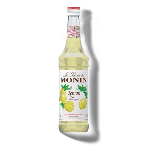 Savor a lemony zing with Monin Glasco Lemon Syrup