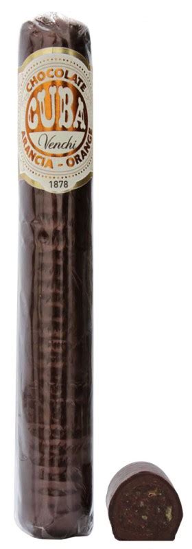 Chocolate Cigar Orange, donkere sigaar met sinaasappelschil-cacaocrème ...