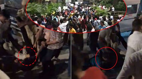 JNU Clash: Student Union President Among 28 Detained, 6 Cops Injured ...