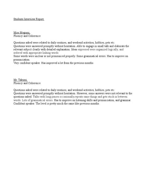 Image result for How to Report In-Depth Interview