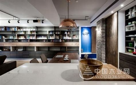 美观与实用兼合设计，116平米三室两厅装修效果图-中国木业网
