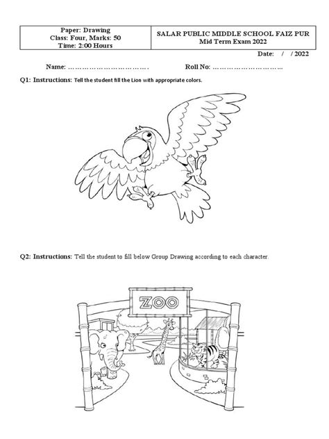 Image result for Easy Drawing for 3rd Class