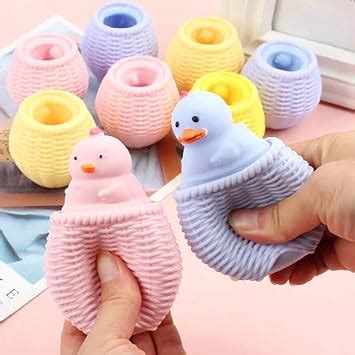 Chocozone Pack of 4 Squishy Toy Squeeze Animal Toys Stress Ball Toys ...