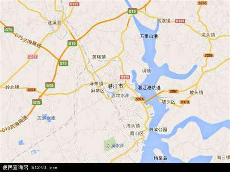 湛江市地图 - 湛江市卫星地图 - 湛江市高清航拍地图