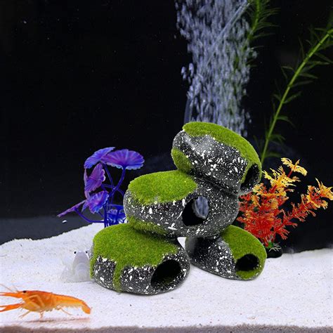 kathson Cichlids Caves Decor, 4 in 1 Aquarium Resin India | Ubuy