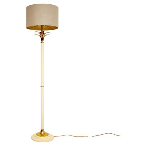 French Floor Lamp in Mother of Pearls 1970 Saint Tropez For Sale at 1stDibs