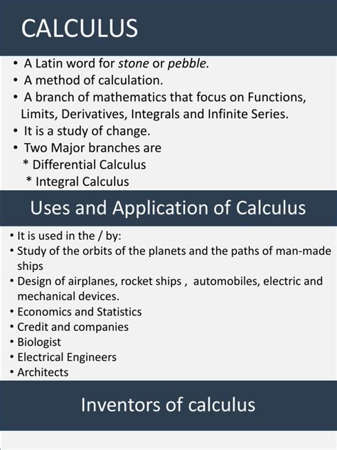 The Limit of a Function Calculus 的图像结果