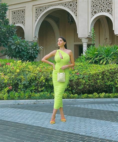 Nora Fatehi in Rs 16k one-shoulder bodycon dress is a sensational diva ...